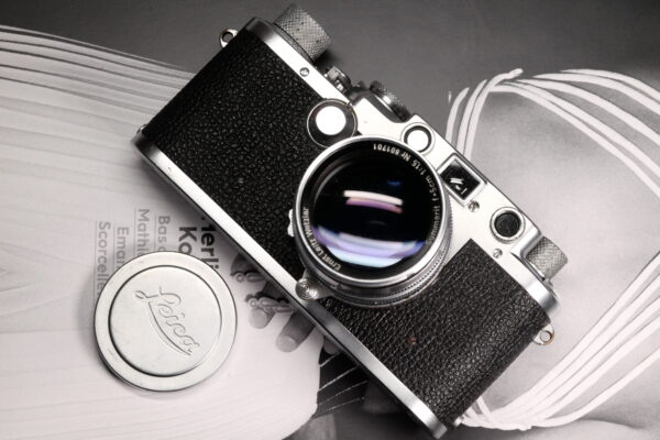 [EXC+]LEICA IIIF silver chrome with Summarit 50 F1.5  fully CLAd