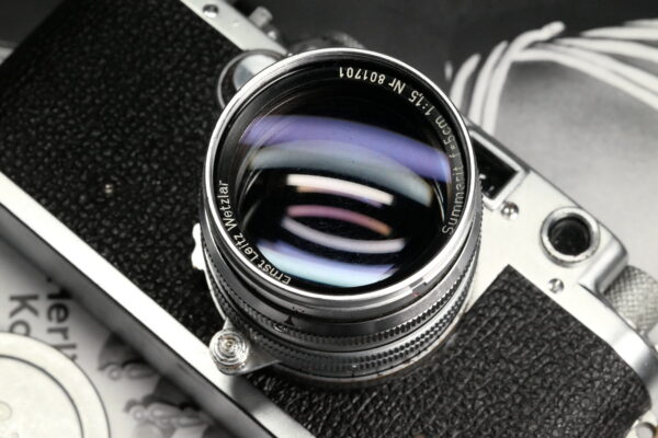 [EXC+]LEICA IIIF silver chrome with Summarit 50 F1.5  fully CLAd - Image 9