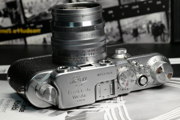 [EXC+]LEICA IIIF silver chrome with Summarit 50 F1.5  fully CLAd - Image 4