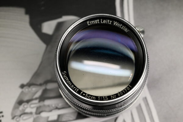 [EXC+]LEICA IIIF silver chrome with Summarit 50 F1.5  fully CLAd - Image 8