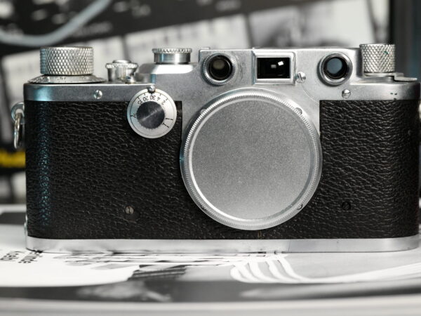 [EXC+]LEICA IIIc silver chrome fully Clad
