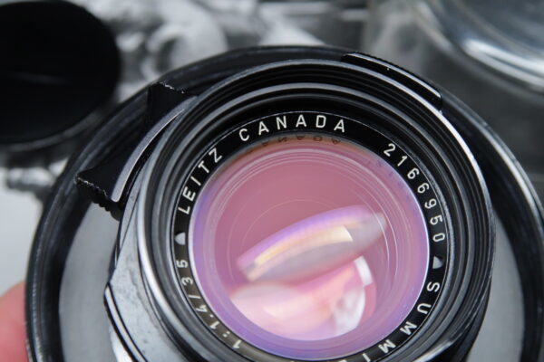 RARE!-Summilux 35 F1.4 “infinity brass lock” 216xxxx - Image 2