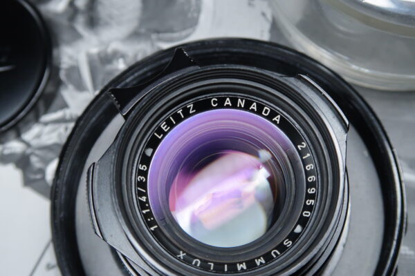RARE!-Summilux 35 F1.4 “infinity brass lock” 216xxxx - Image 4