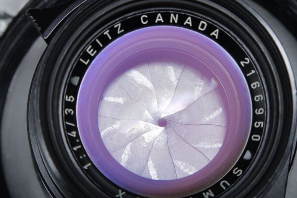 RARE!-Summilux 35 F1.4 “infinity brass lock” 216xxxx - Image 3