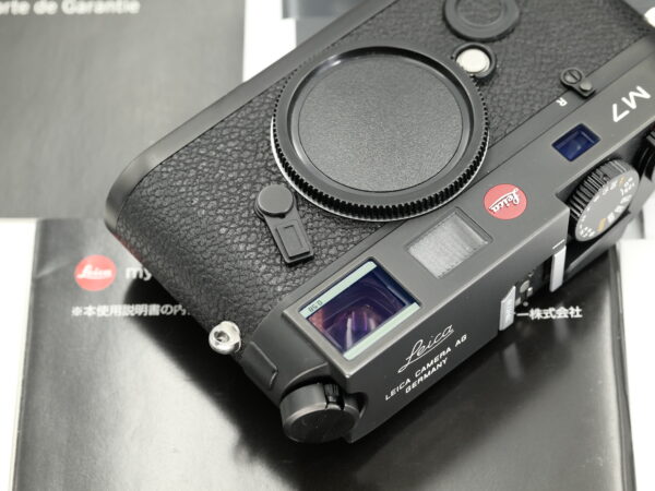 [MINT-]LEICA M7 0.58  Black 0.72 "Japan edition" _Overhaul by Leica JAPAN in 2024 - Image 15