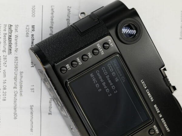 [Mint-] LEICA M9 "Black Paint" Sensor ID16  FULLBOX - Image 11
