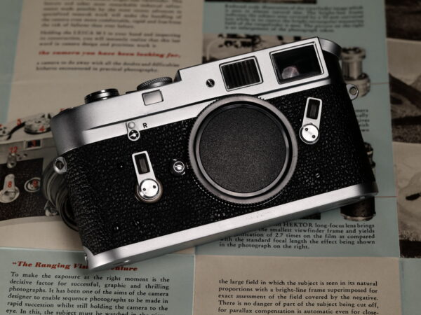 [EXC++]LEICA M4  silver chrome