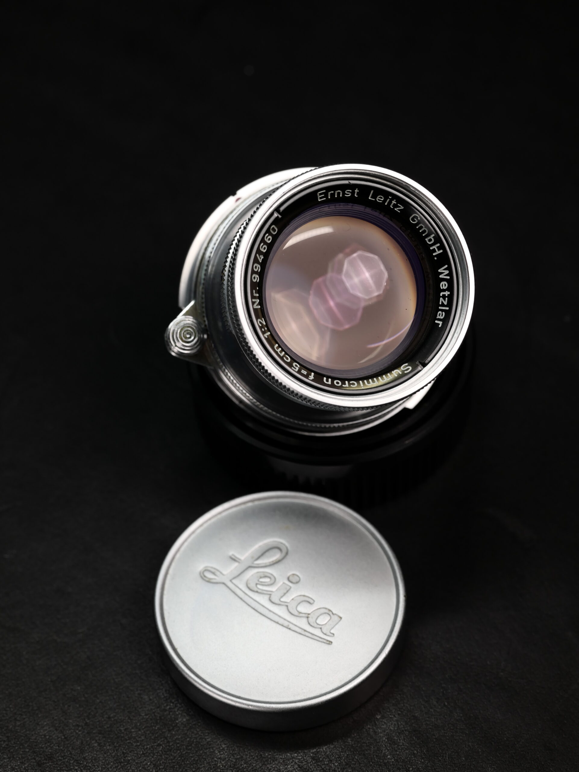 Leica summicron 50 F2.0 Yellow Radioactive - Thorium glass - Image 11