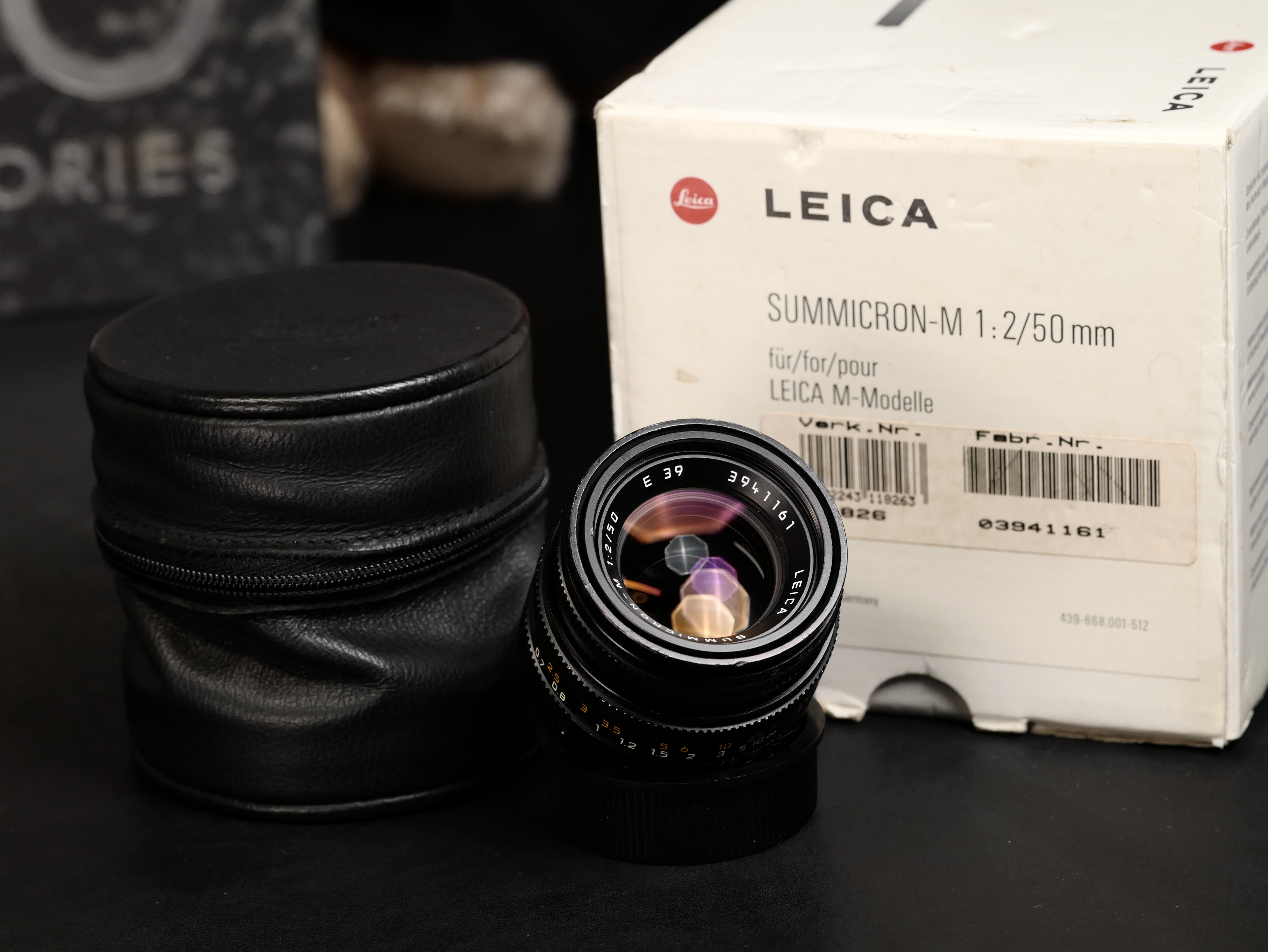[EXC++] SUMMICRON 50 F2.0 Version 5 - fullbox