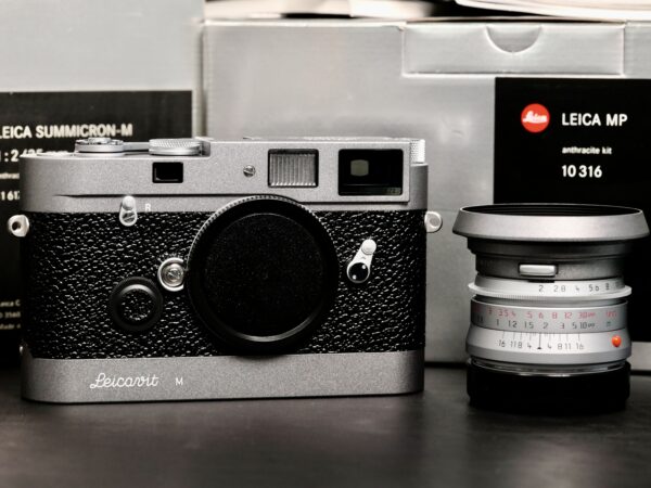 [Mint] Leica MP "Antharacite" Summicron 35 ASPH 350/600 - Limited edition - Full box