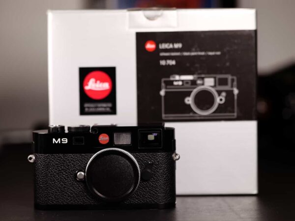 LEICA M9 Black paint ID15 fullbox