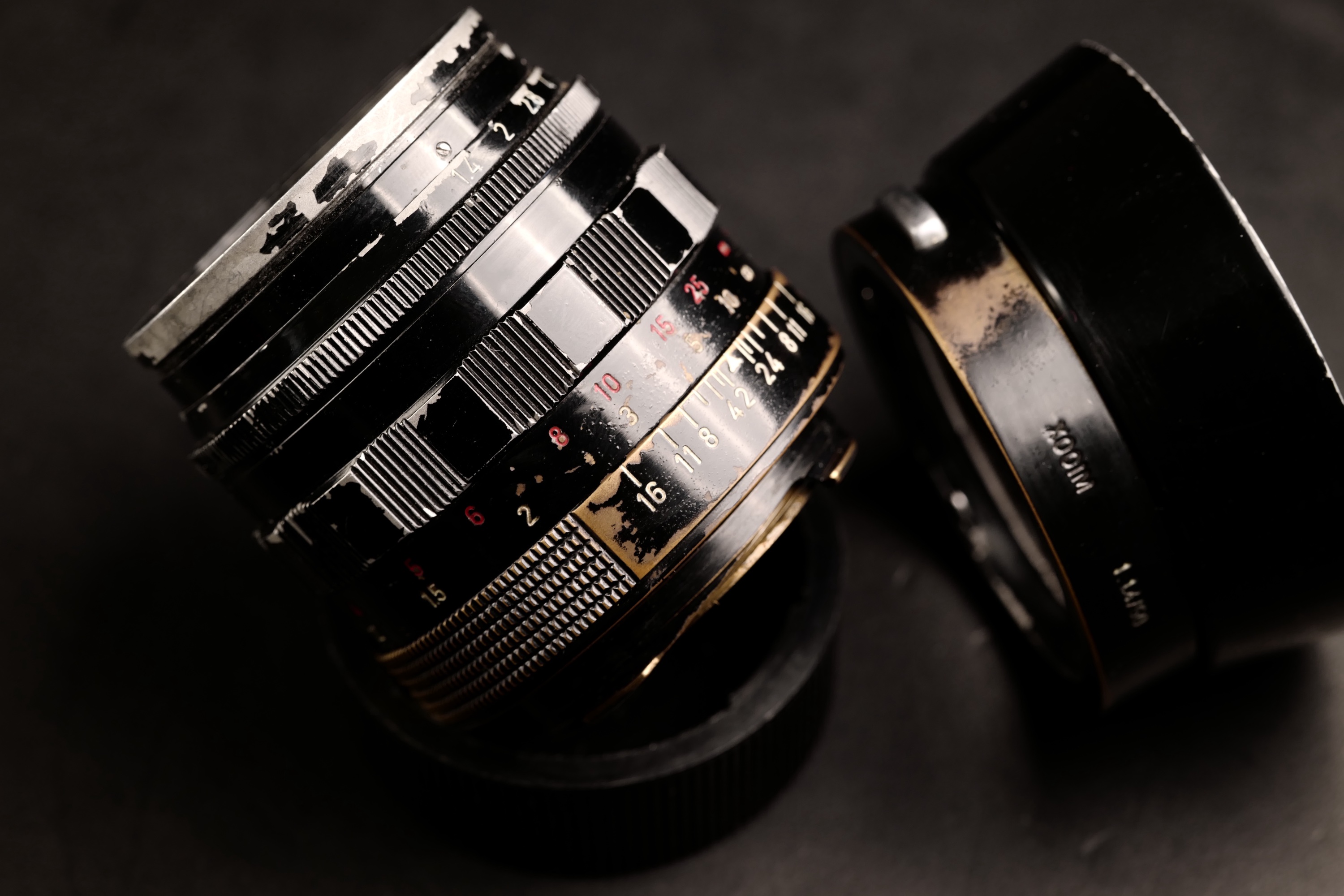 [EXC++] SUMMILUX 50 F1.4 V1 Black paint - repaint