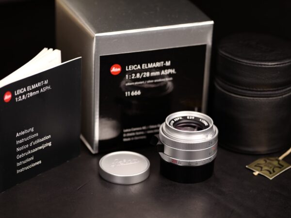 MINT - Elmarit 28 ASPH silver - Rare 500pcs