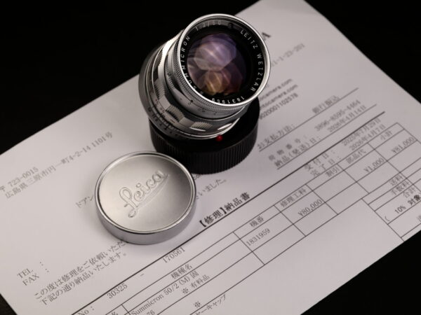 Kanto Overhaul_MINT_Summicron 50 Rigid type 2 in Silver