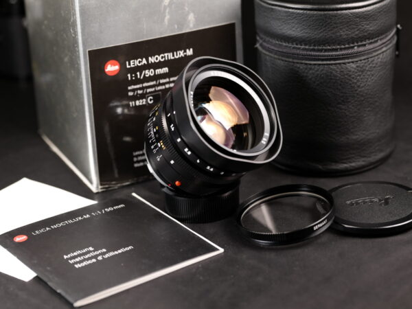 [Mint-] Leica Noctilux 50 F1.0 - Version 4 Late Silver box