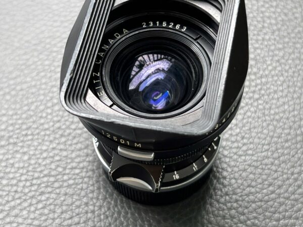 EXC++: Leica Elmarit 28 F2.8 transition 8 element - made in Canada