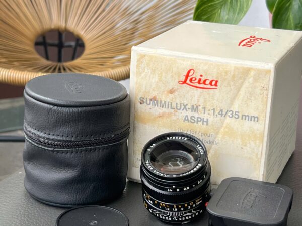 [MINT-] SUMMILUX 35 F1.4 ASPH Pre-FLE Black fullbox