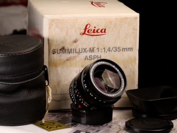 [MINT-] SUMMILUX 35 F1.4 ASPH Pre-FLE Black fullbox