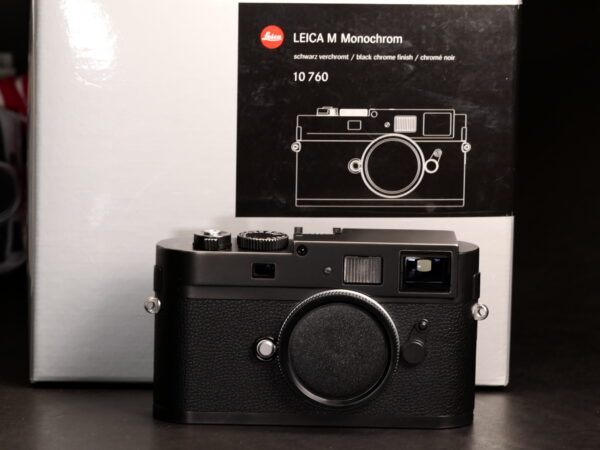 [EXC++]Leica M9 Monochrom Black chrome  ID53 5k shutter action