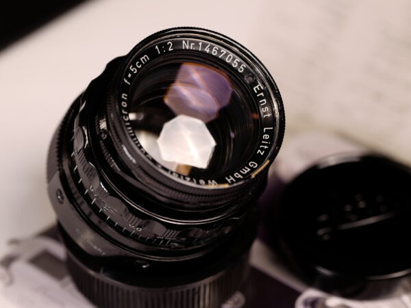 Black Paint_Summicron 50 dual range - CLAd