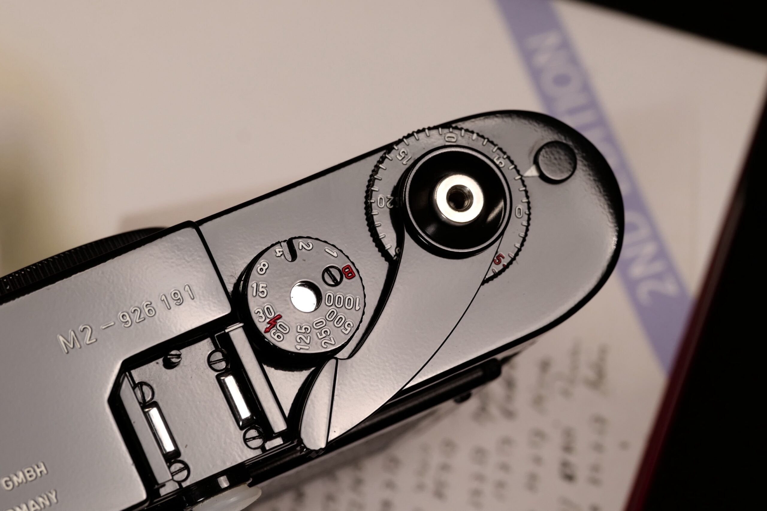 LEICA M2 Black paint SN: 926 191 - repaint black paint - Image 9