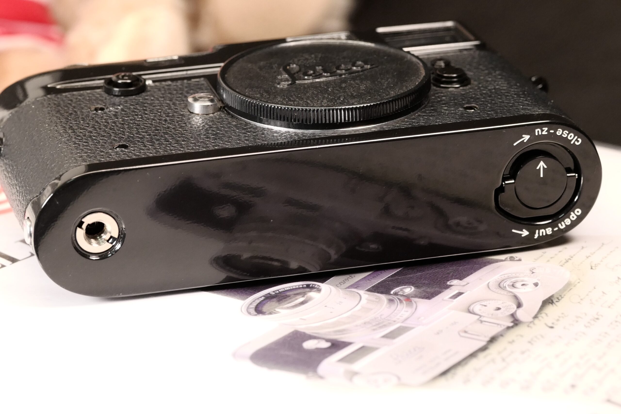 LEICA M2 Black paint SN: 926 191 - repaint black paint - Image 7